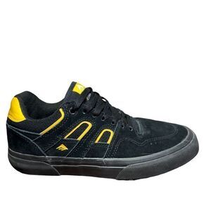 Men’s Emerica skate shoes size 7 black womens 8.5